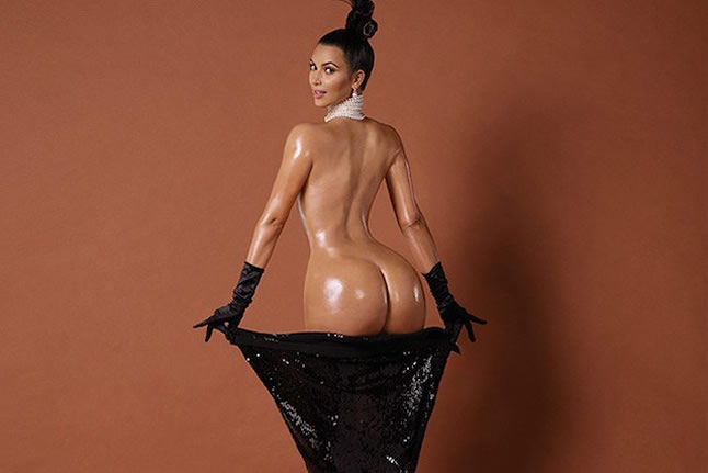 Kim Kardashian sexy ass