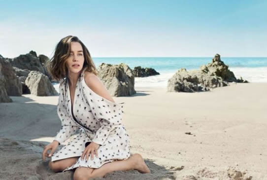 Emilia Clarke Hot Pictures July 2016 The Beach