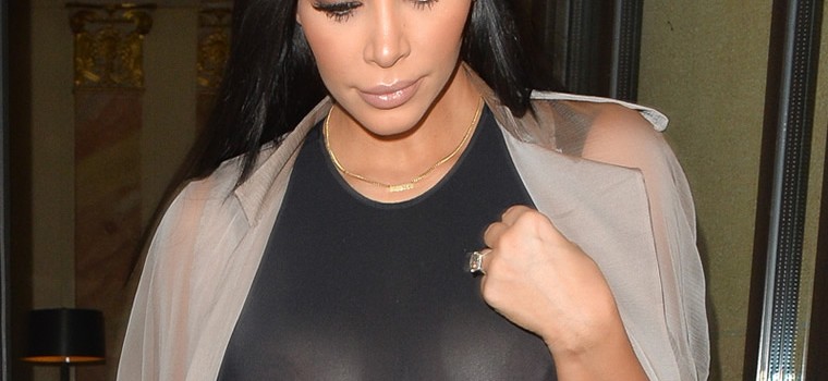 Hot Kim Kardashian See Through (11 Photos)