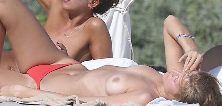 Toni Garrn Topless (11 Photos)