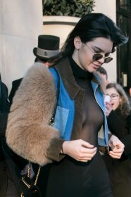 Kendall Jenner Sighting In Paris - January 21th, 2017