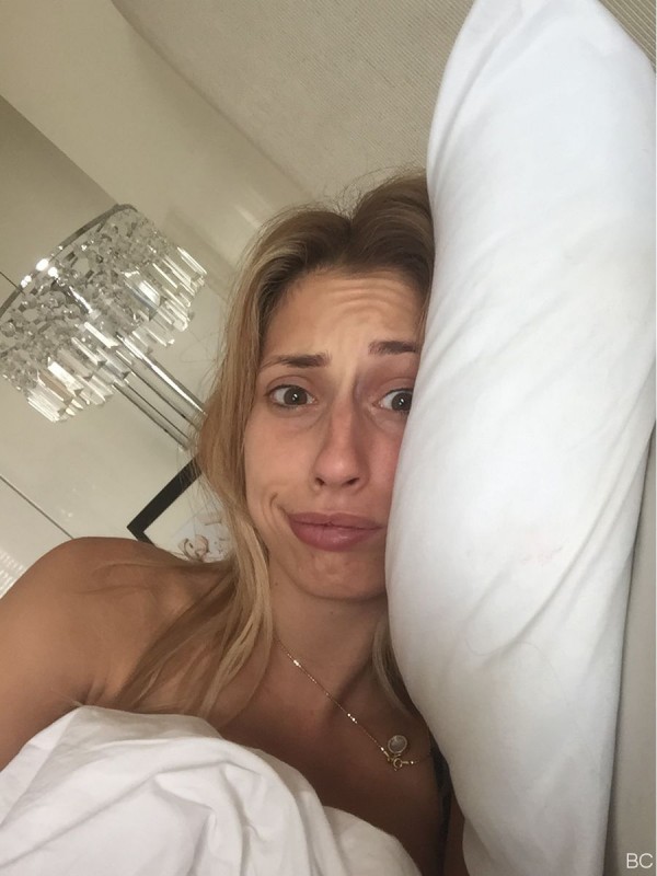 Stacey Solomon hacked selfie
