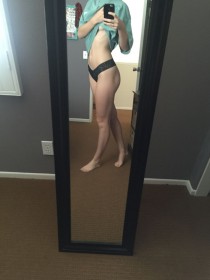 Mackenzie Lintz in sexy lingerie