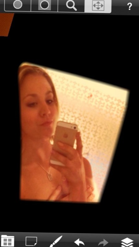 Kaley Cuoco topless