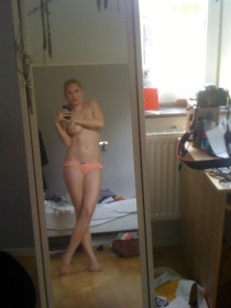 Emma Holten Topless Selfie