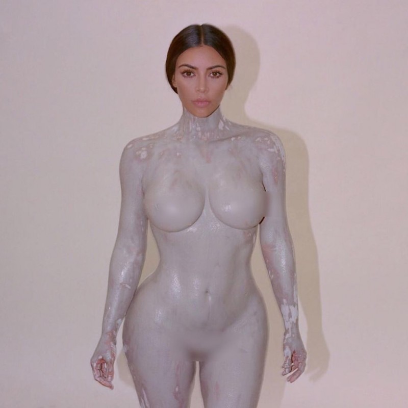 Hot Kim Kardashian Naked Photo